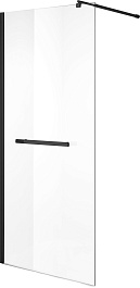 Niagara Душевая перегородка Nova 90 NG-681-90BLACK черная матовая – фотография-1